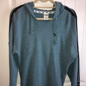 Turquoise PINK hoodie